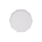 White octagon backdrop stand for celebrations from Parte Haus party supply store in Bethesda MD