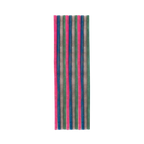 Multicolor striped candles with metallic finish for birthday from Parte Haus party supply store in Bethesda MD