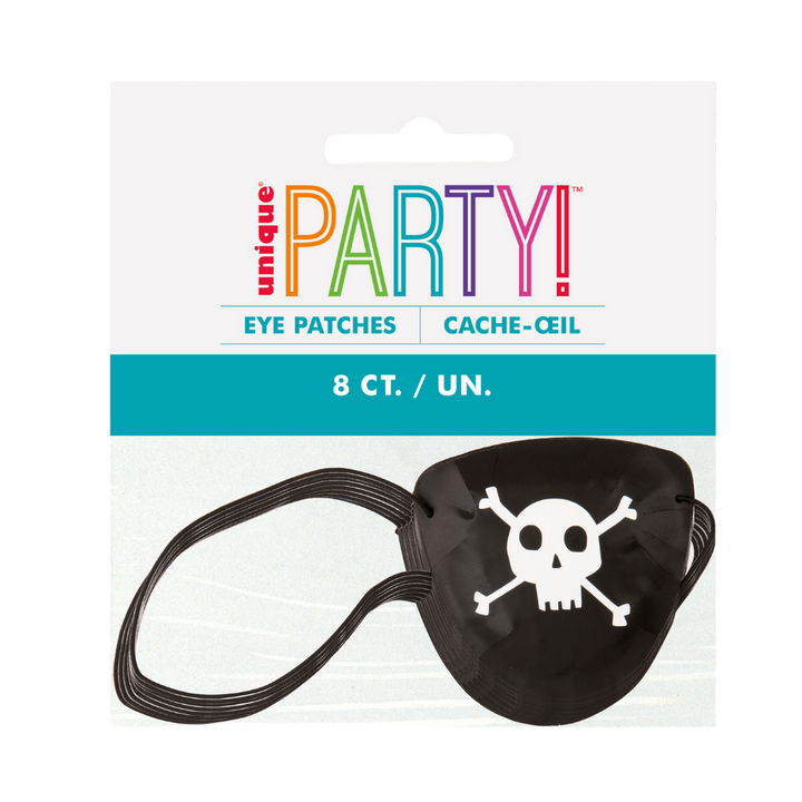 Pirate Eye Patches - 8pk
