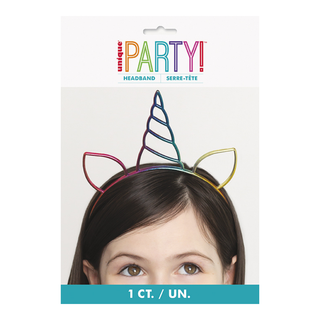 Rainbow Unicorn Headband