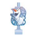 Blue Frozen Olaf blowout with snowflakes for kids birthday from Parte Haus party supply store in Bethesda MD