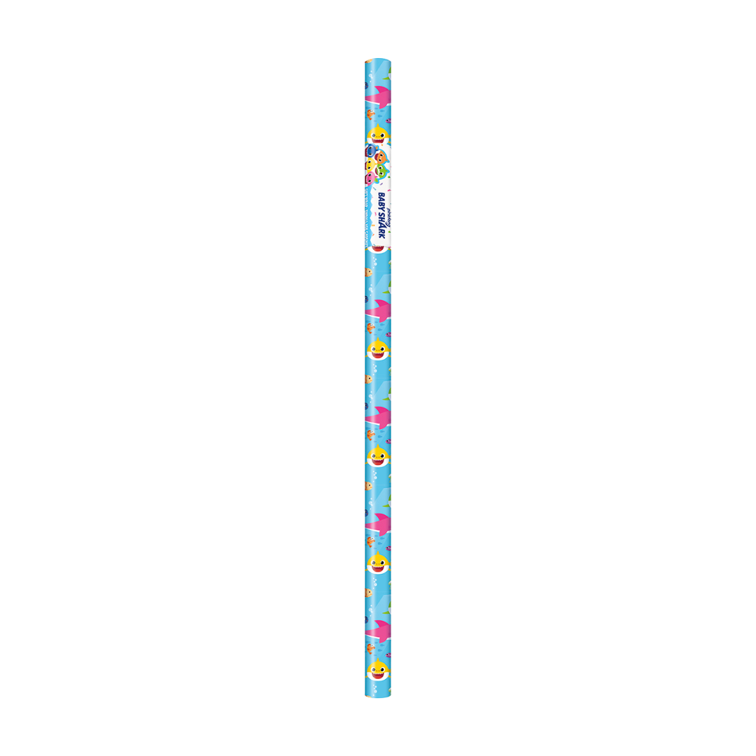 Blue Baby Shark Gift Wrap Roll