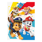 Colorful Paw Patrol gift bag with cartoon pups for kids birthday from Parte Haus party supply store in Bethesda MD