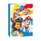 Colorful Paw Patrol gift bag with cartoon characters for kids birthday from Parte Haus party supply store in Bethesda MD