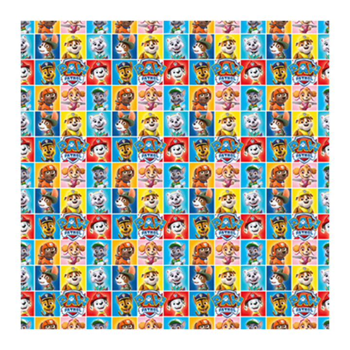 Multicolor Paw Patrol Gift Wrap Roll