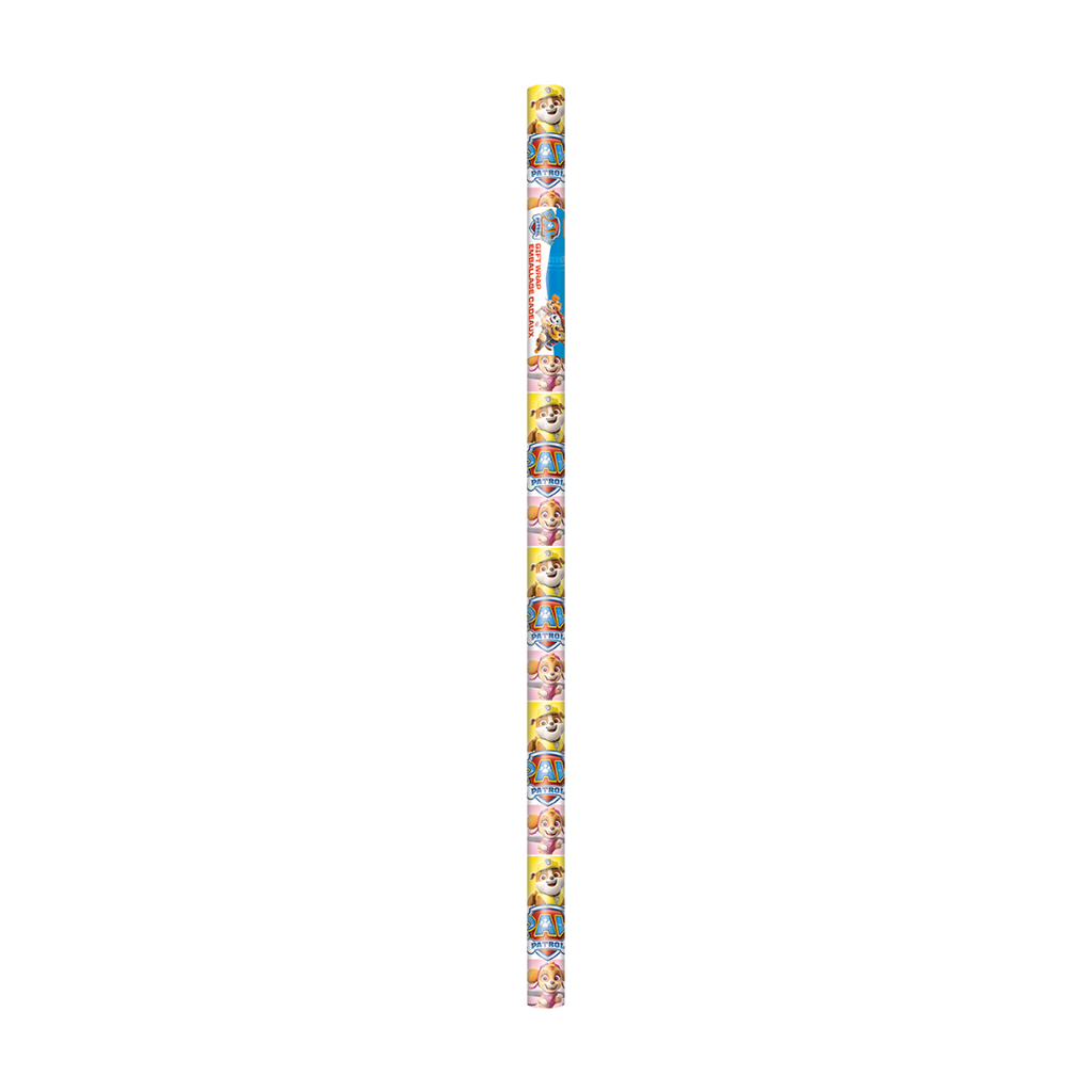 Multicolor Paw Patrol pencil with cartoon dog faces kids birthday from Parte Haus party supply store in Bethesda MD