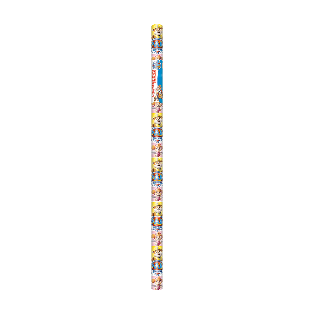 Multicolor Paw Patrol Gift Wrap Roll