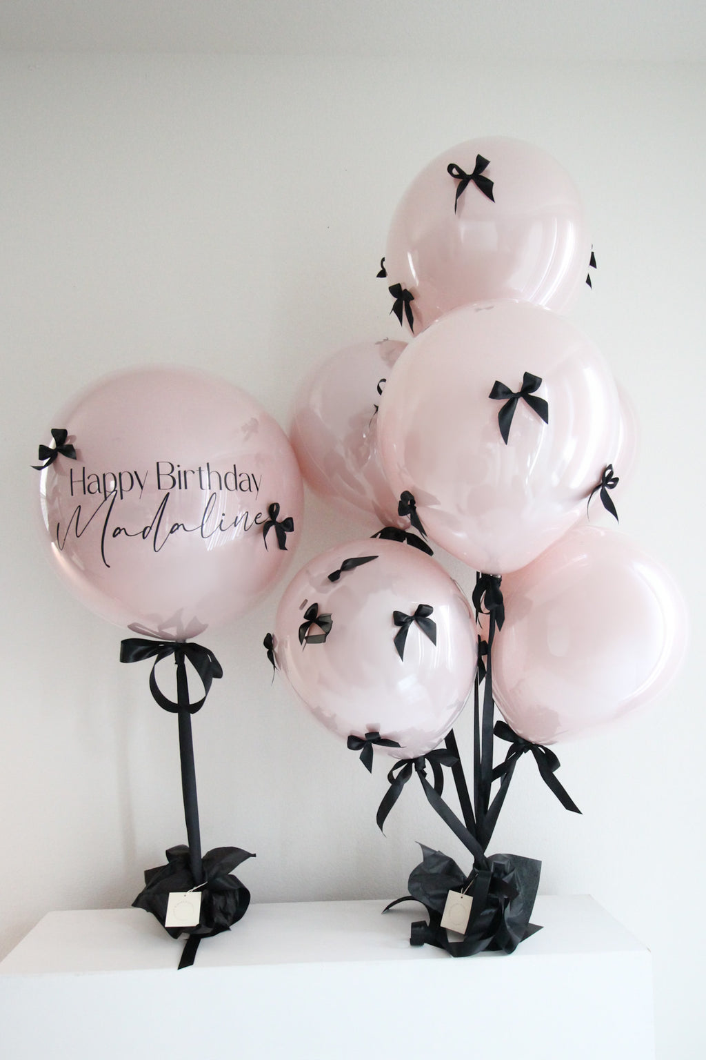 Old Rose Dust Personalized Balloons
