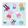 colorful cartoon character napkins with stars for kids birthday from Parte Haus party supply store in Bethesda MD