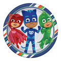 Red blue and green cartoon character paper plate for kids birthday from Parte Haus party supply store in Bethesda Maryland