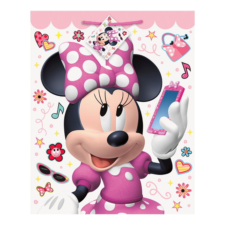 Minnie Mouse Gift Bag - Large