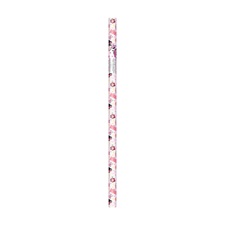 White Minnie Mouse Gift Wrap Roll