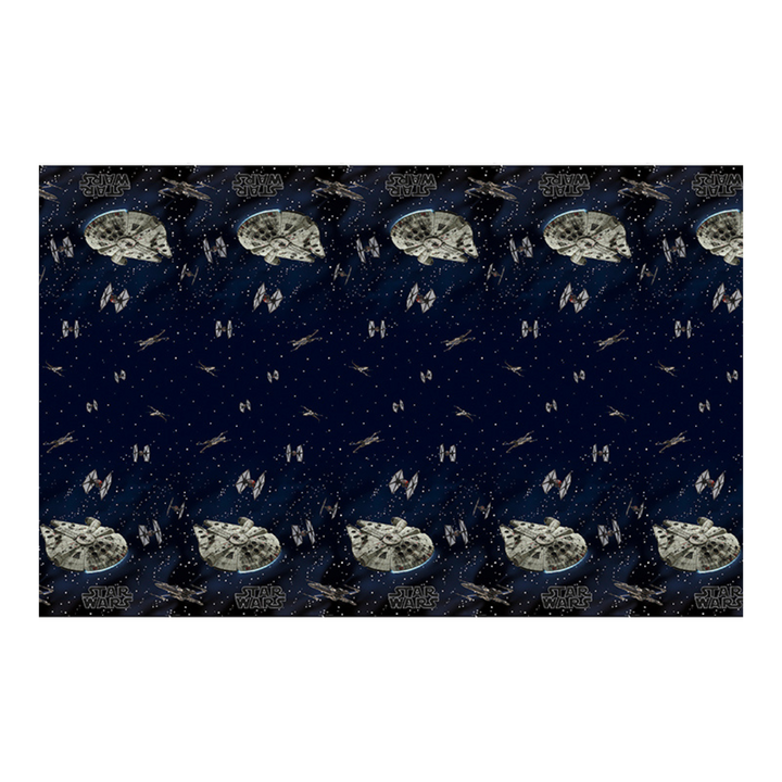 Navy Star Wars Plastic Tablecover