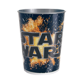 Black Star Wars plastic cup with explosion design birthday theme from Parte Haus party supply store in Bethesda MD