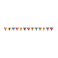 Colorful Toy Story flag banner with character graphics for birthday from Parte Haus party supply store in Bethesda MD
