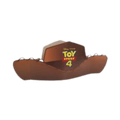 brown Toy Story 4 cowboy hat with logo kids birthday theme from Parte Haus party supply store in Bethesda Maryland