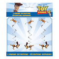 brown Toy Story Slinky Dog hanging decorations for kids birthday from Parte Haus party supply store in Bethesda MD