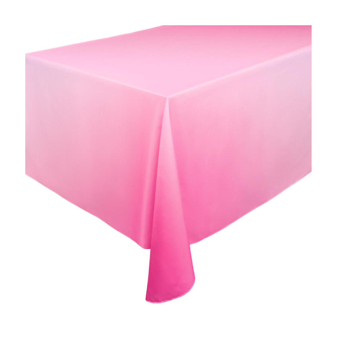 Pink Gradient Tablecloth