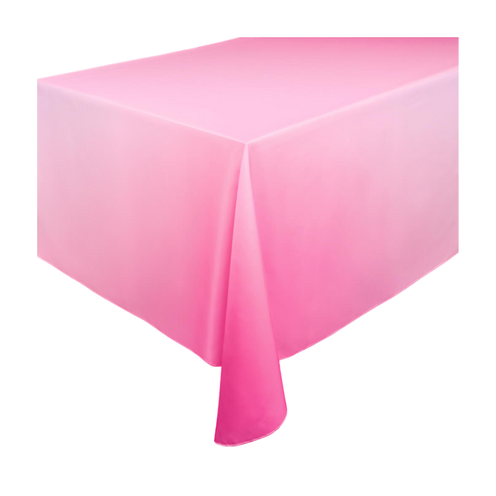 Pink Gradient Tablecloth