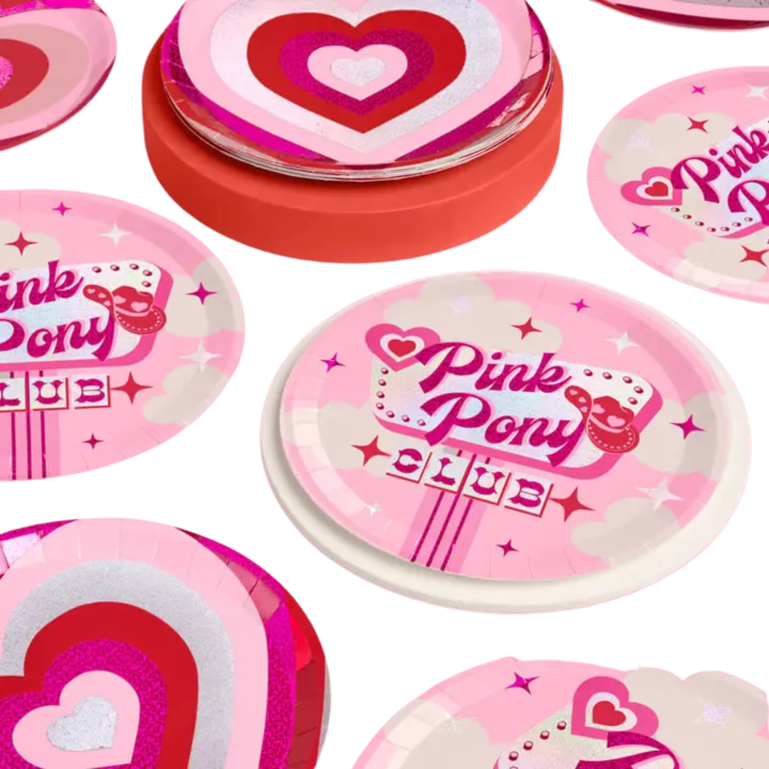 Pink Pony Club Plates