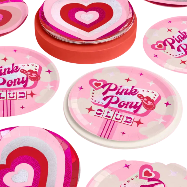Pink Pony Club Plates