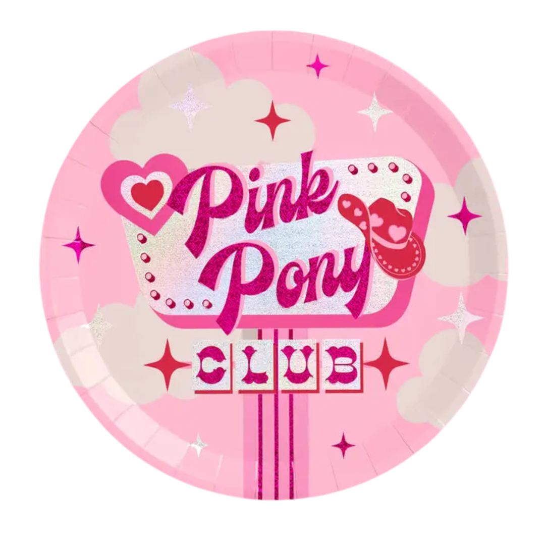Pink Pony Club Plates