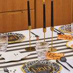Black Plastic Cutlery - 24 pcs