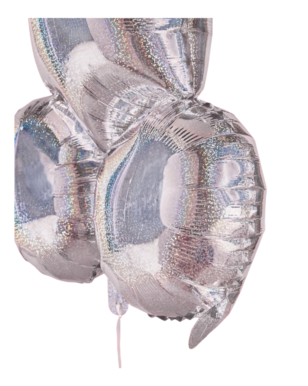 Silver Penis Balloon Bridal Shower, 40in