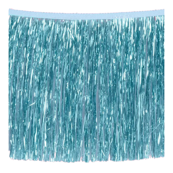 Blue Fringe Foil Banner