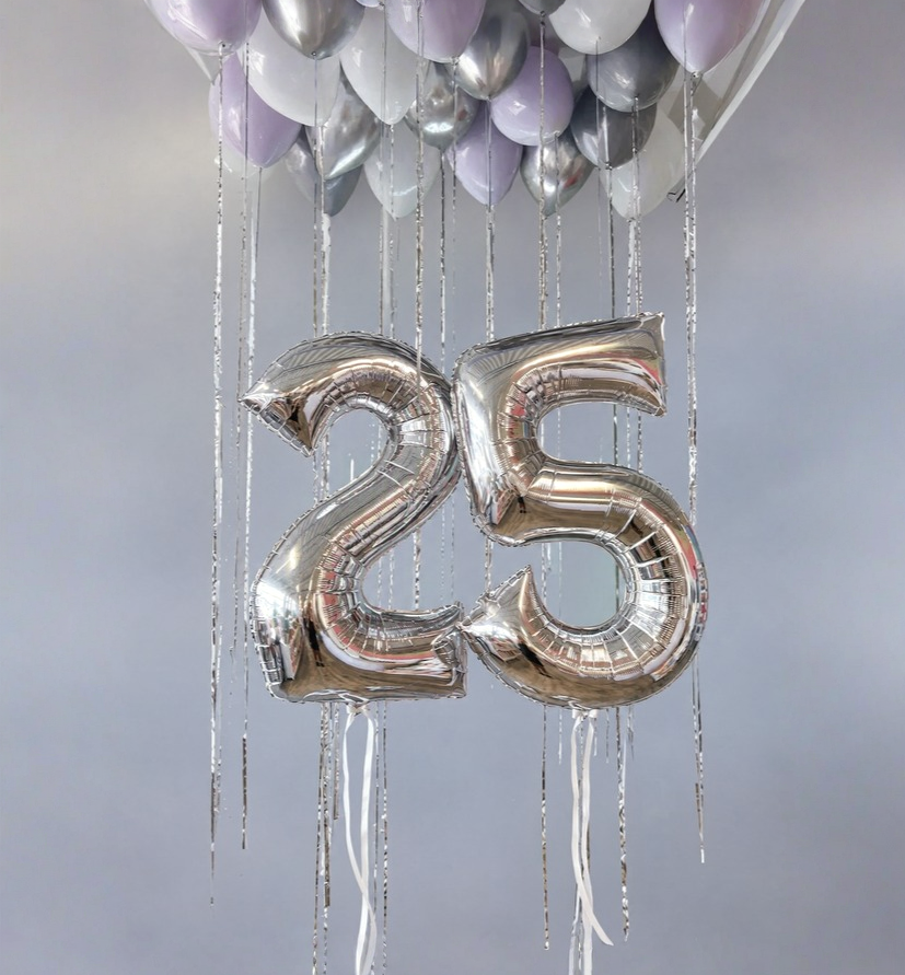 Floating Balloons & Number Bundle