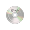 silver 90s mix CD dessert paper plate music theme from Parte Haus party supply store in Bethesda Maryland