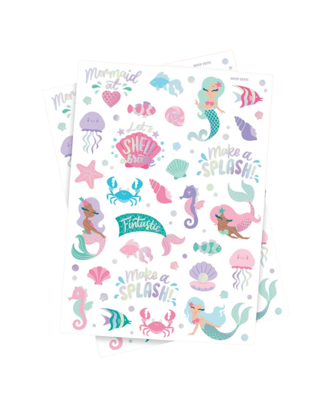Mermaid Kids Party Tattoos