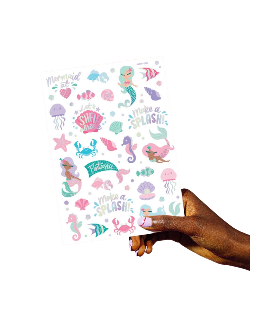 Mermaid Kids Party Tattoos