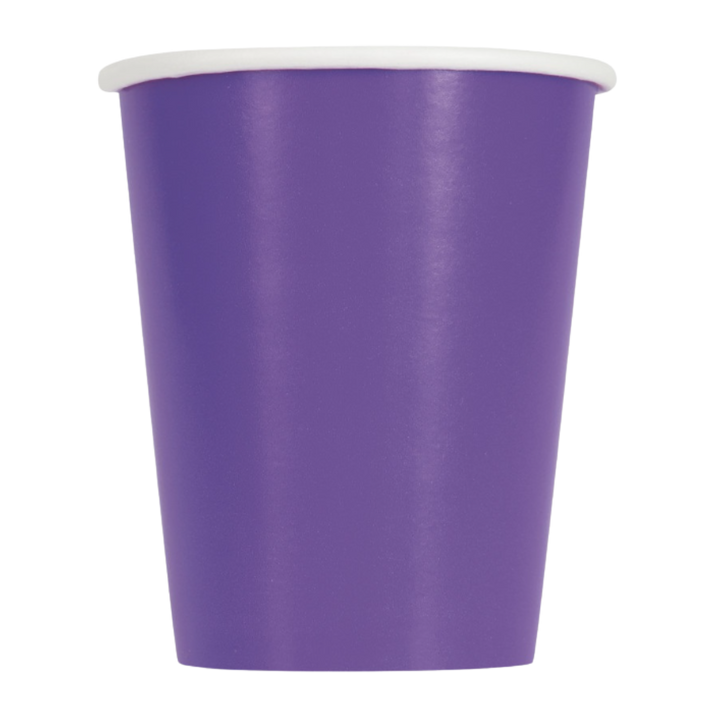Unique Colorful Assorted Paper Cups - 2 Pack Options