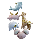 Adorable Baby Animal Loose Foil Balloons