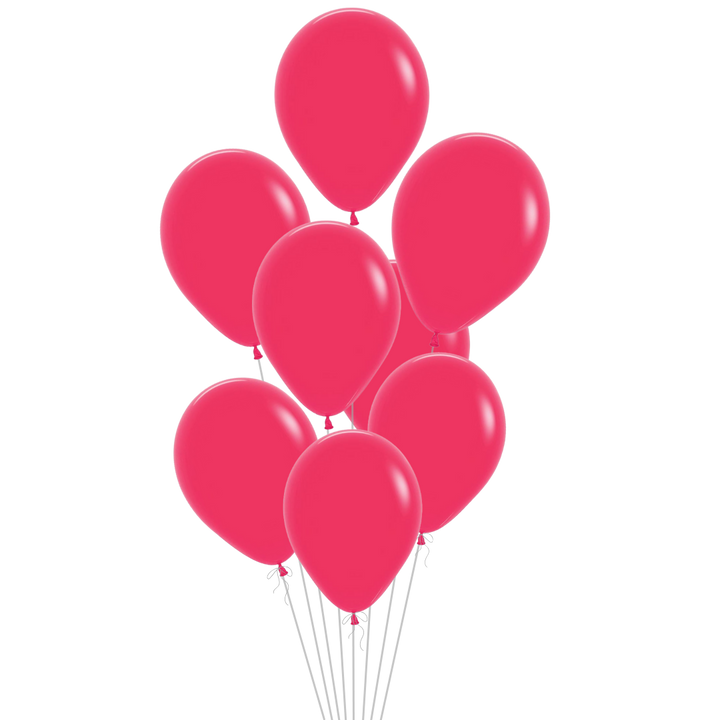 Raspberry Latex Balloon, 11in