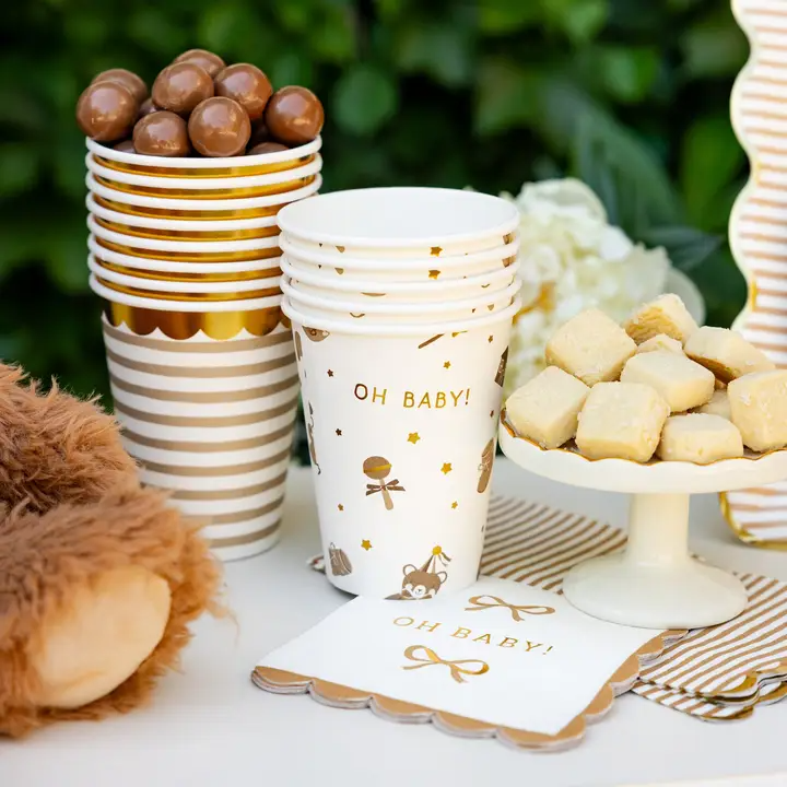 Oh Baby Teddy Bear Cups