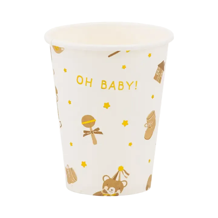 Oh Baby Teddy Bear Cups