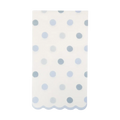 Baby Blue Polka Dot Dinner Napkins