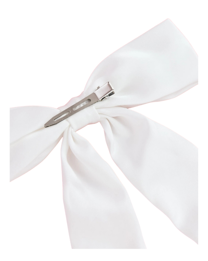 White and Blue "Bride To Be" Bridal Shower Bow