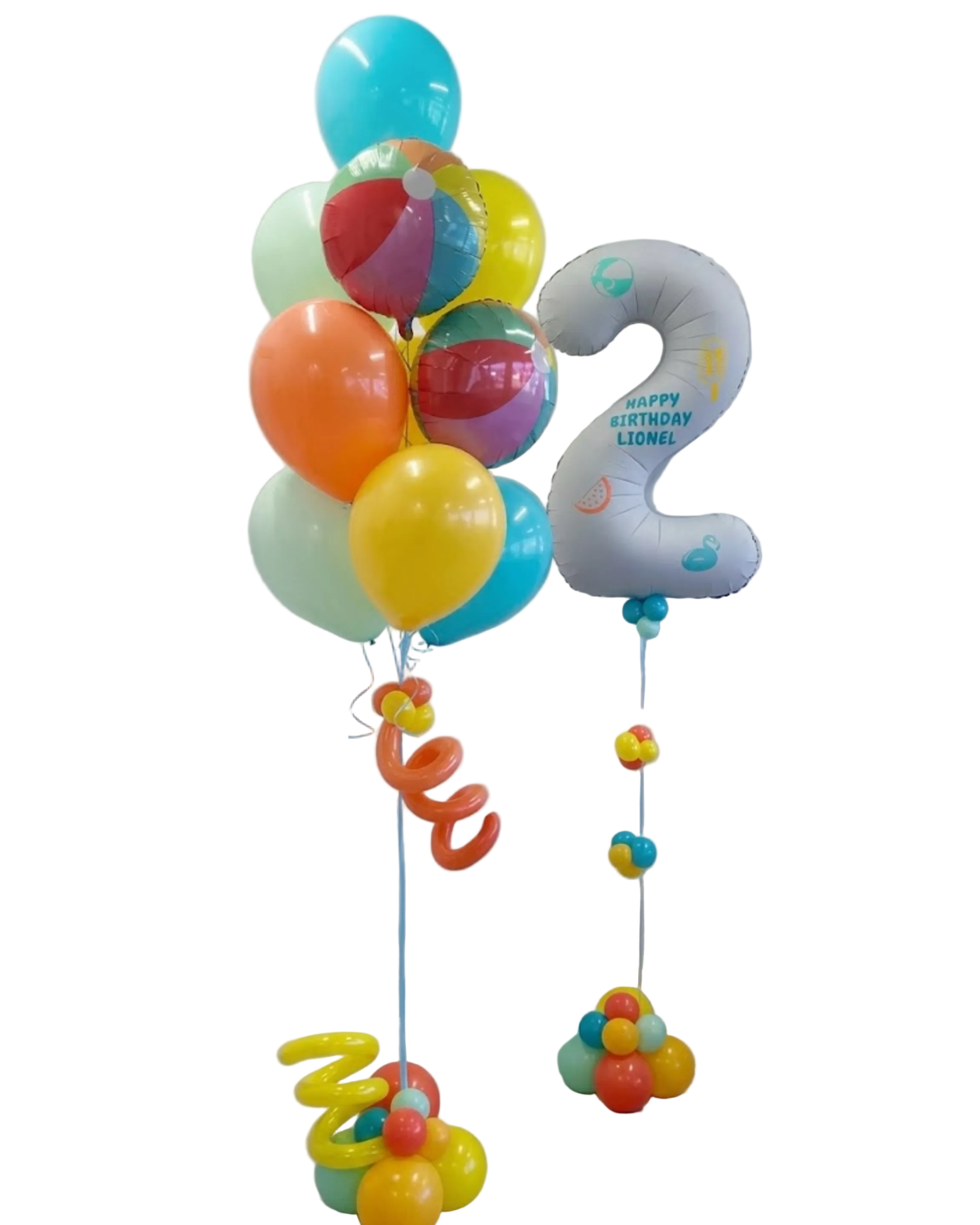 Beach Ball Party Balloon Bundle