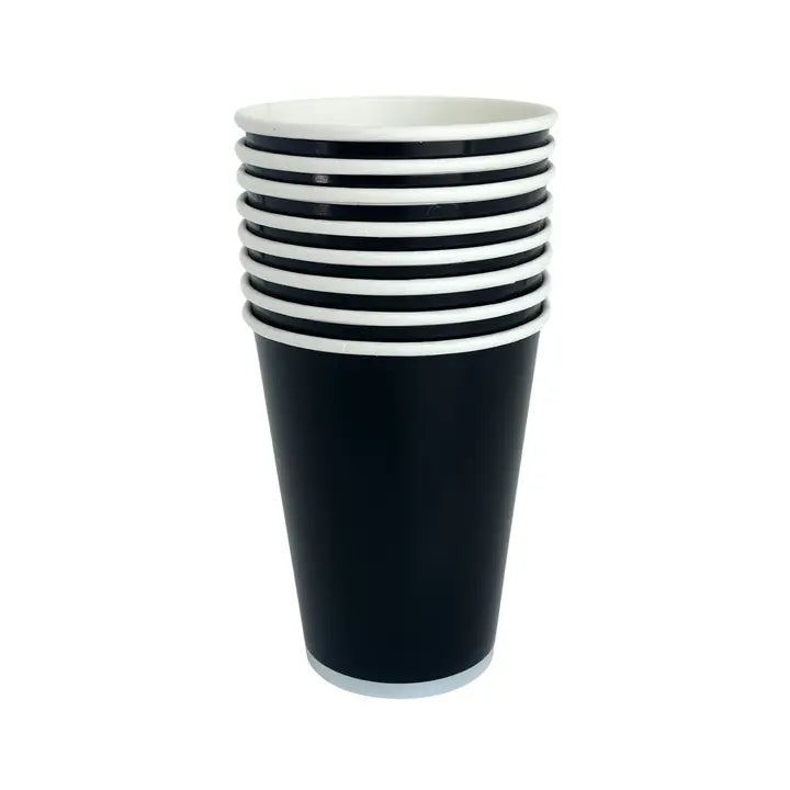 Black Noir Signature Paper Cups