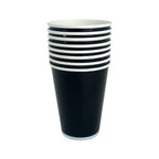 Black Noir Signature Paper Cups