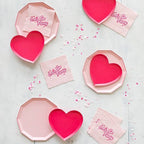 Hot Pink Heart Small Plates