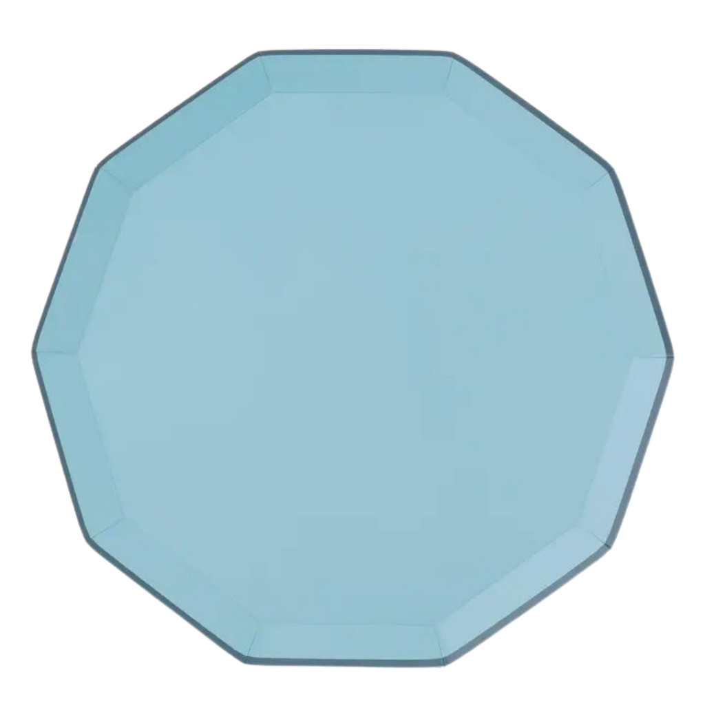 Sky Blue Dinner Plates