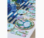 White and Gold Plastic Cutlery - 24 pcs