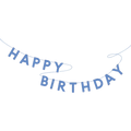 Blue Palisades Happy Birthday Banner
