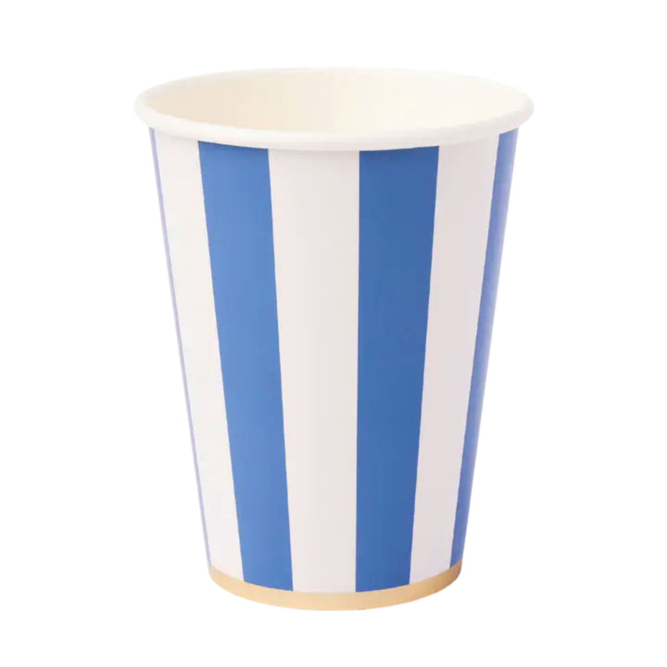 Palisades Blue Signature Cabana Stripe Paper Cups