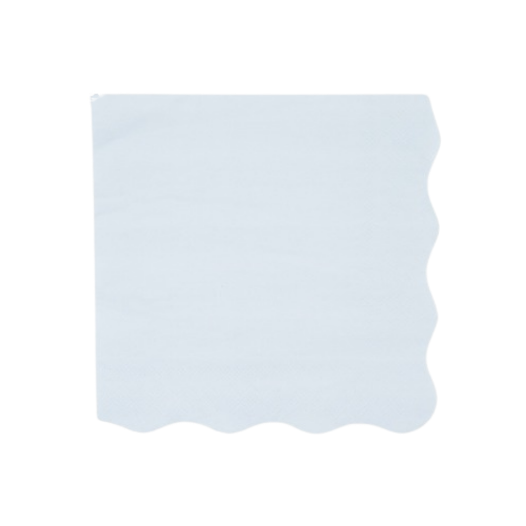 Sky Blue Eco Dinner Napkins