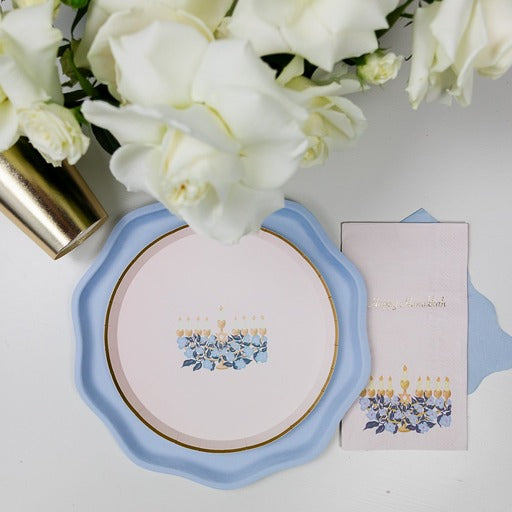 Sky Blue Eco Dinner Napkins